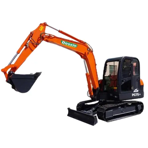 7,5 tonový crawler rýpadlo