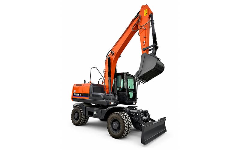 Kolesové rýpadlo EW150-D 13,52 ton